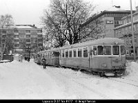 sv0280-04  Uppsala Ö 27 feb 1977 : Roslagsbanan, Svenska järnvägslinjer